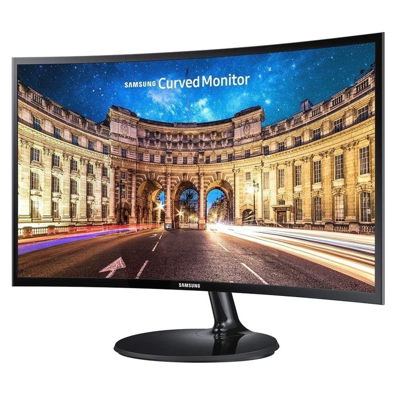 SAMSUNG - Monitor 27" 1920X1080 60Hz Vga/Hdmi Curvo