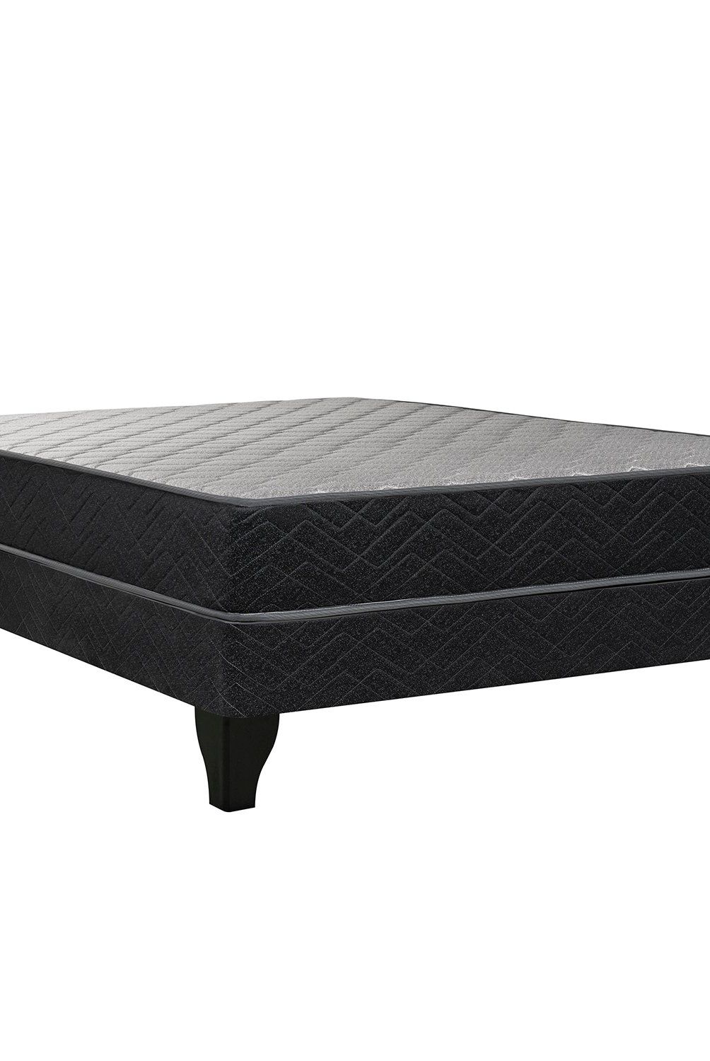 CELTA - Cama Europea Apolo Black Full X 1.90Mt Base Normal Celta