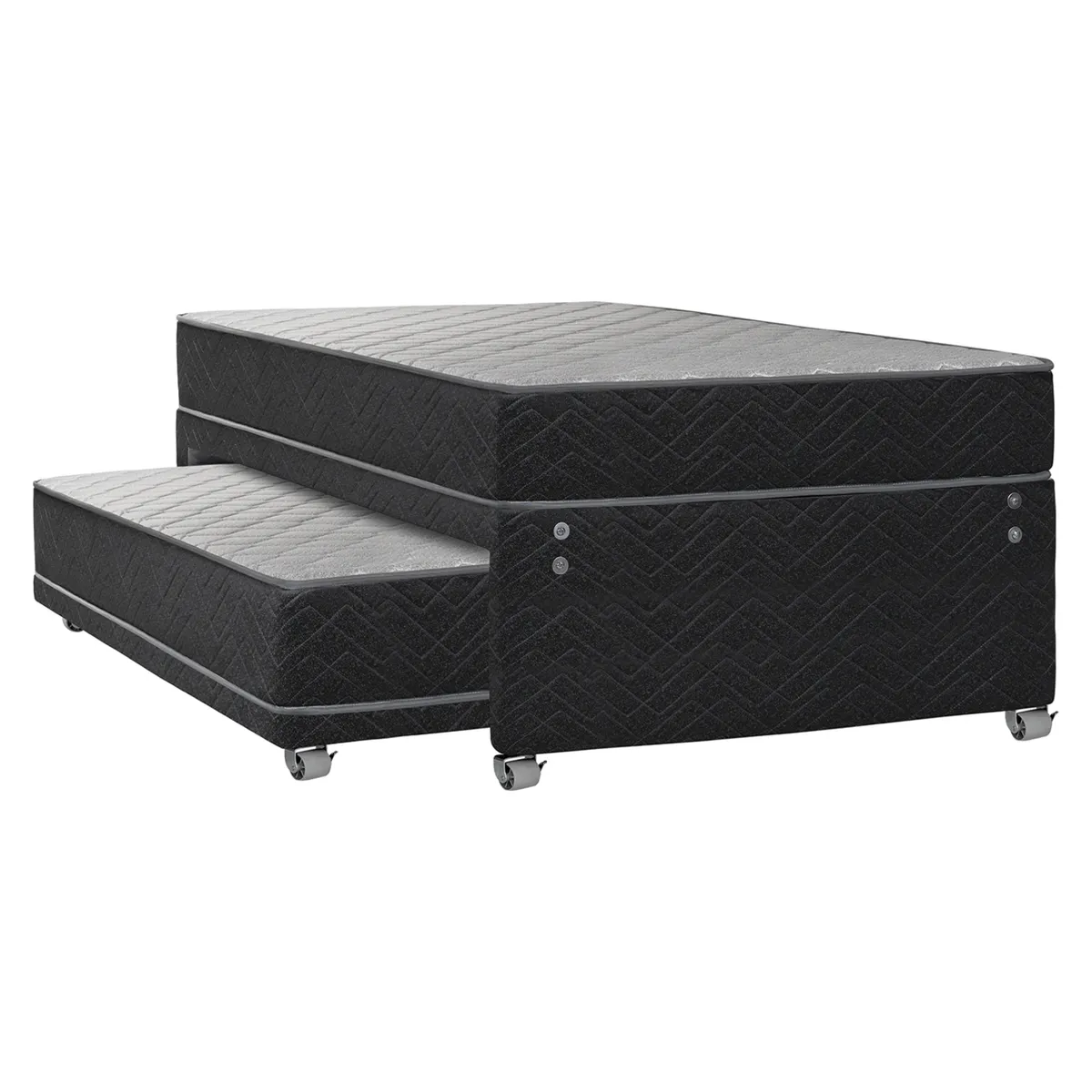 CELTA - Cama Nido Apolo Black 1.5 Plazas X 1.90Mt Celta