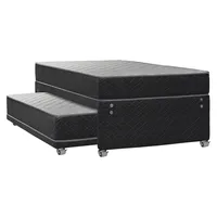 Cama Nido Apolo Black 1.5 Plazas X 1.90Mt