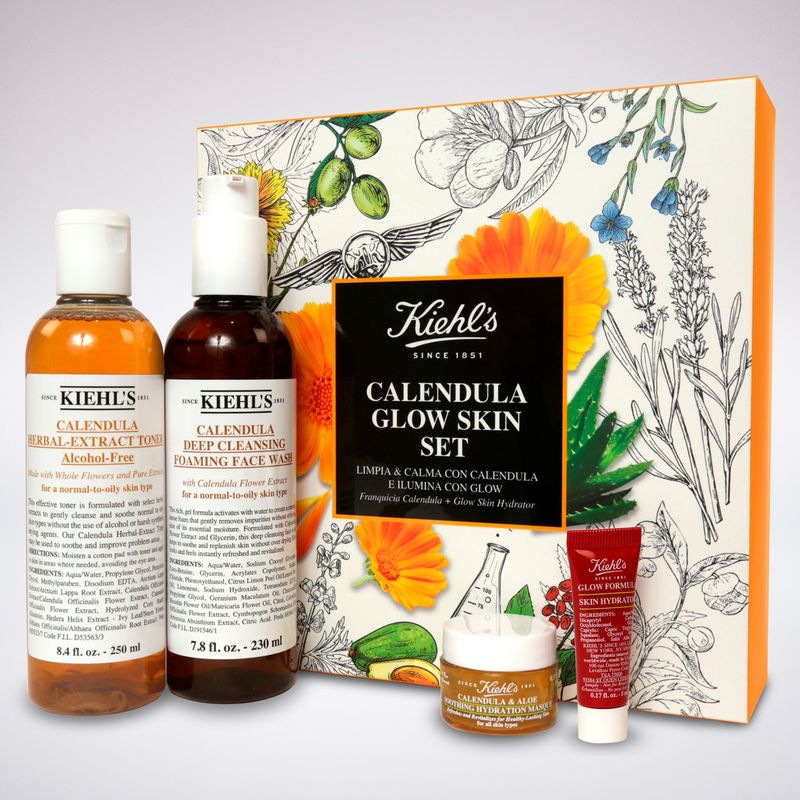 KIEHLS - SET CALENDULA GLOW SKIN
