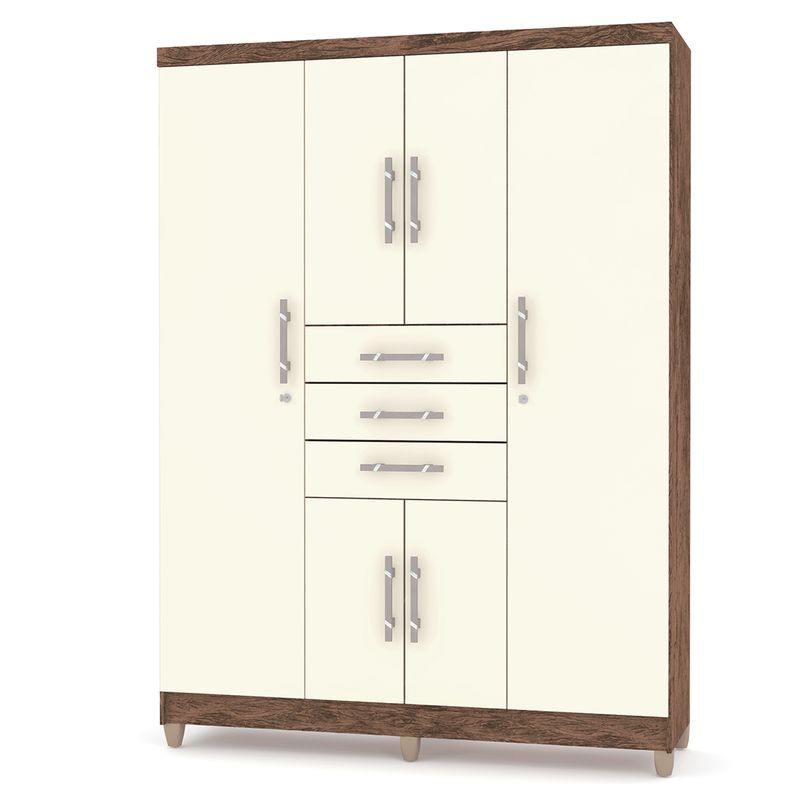 JDO & DESIGN - Clóset 6 Puertas 3 Cajones Imbua Jdo & Design