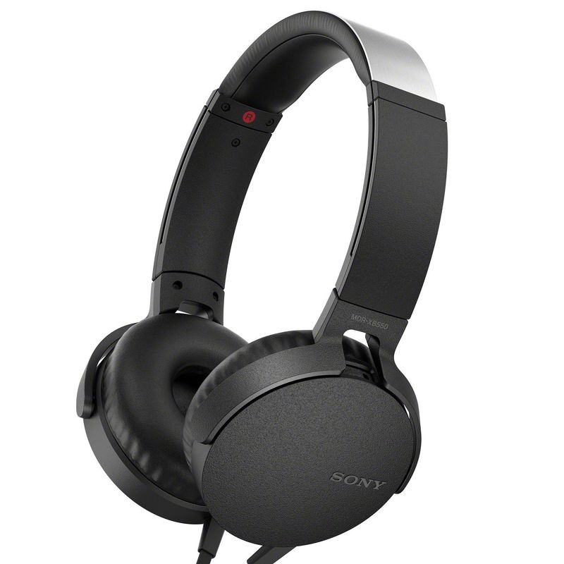 SONY - AUDIFONOS MDR-XB550AP EXTRA BASS NEGRO