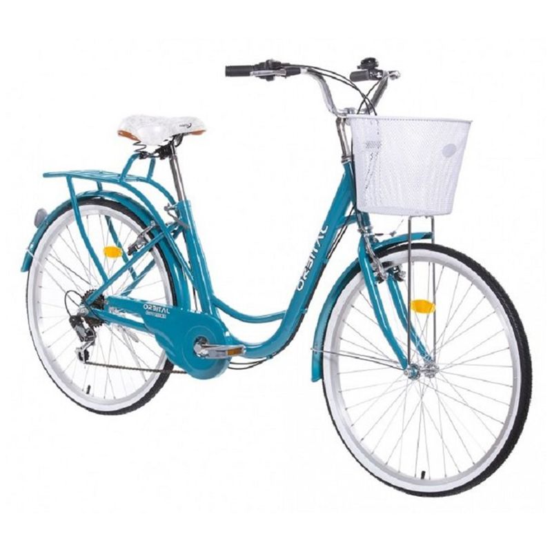 ORBITAL - Bicicleta Orbital City Rider Turquesa Aro 26