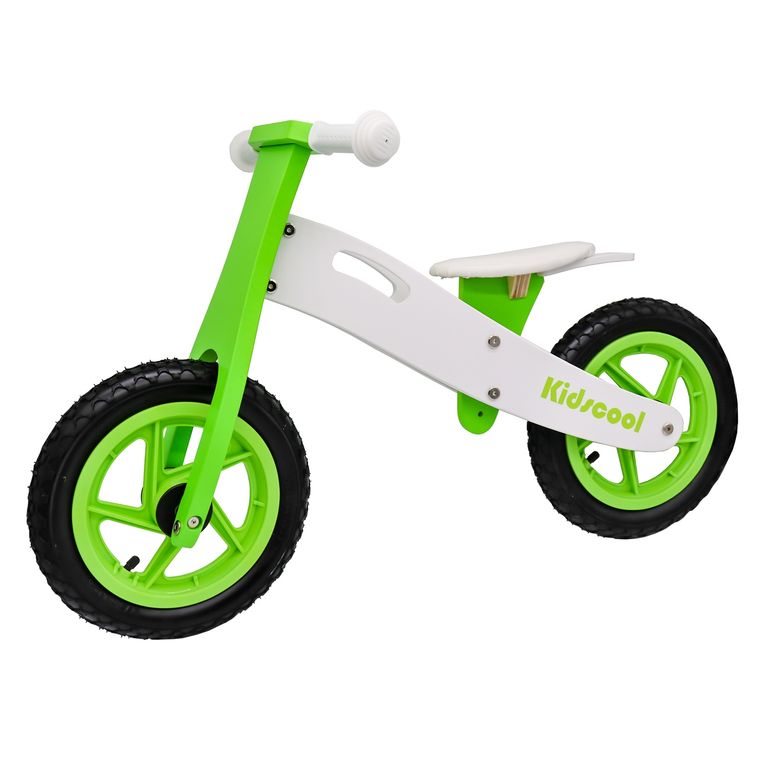 KIDSCOOL Bicicleta de Aprendizaje New Riders Green/white