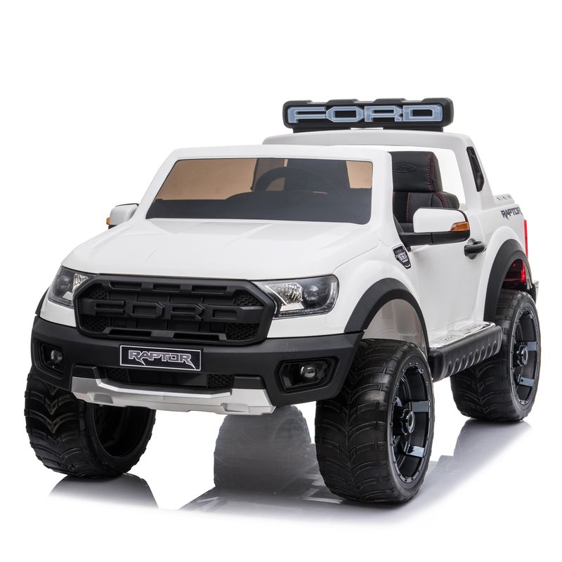 KIDSCOOL - Camioneta Ford Raptor Blanca