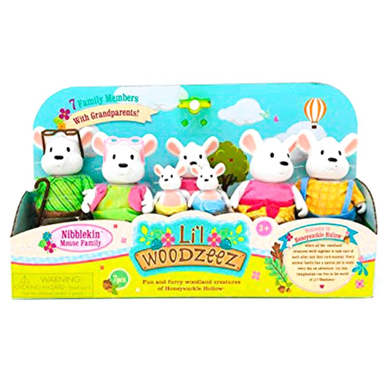 LI'L WOODZEZ - Familia Ratones Con Abuelos Li'L Woodzez