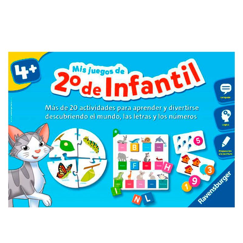 RAVENSBURGER - Mis Juegos De 2° Infantil Ravensburger