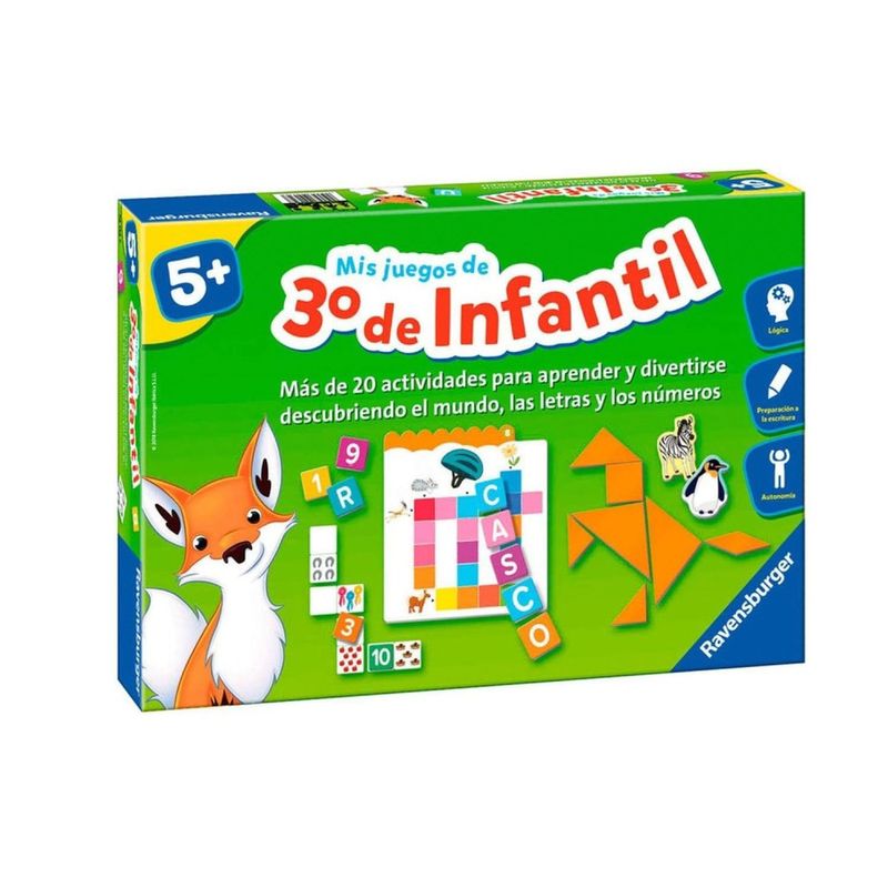 RAVENSBURGER - Mis Juegos De 3° Infantil Ravensburger