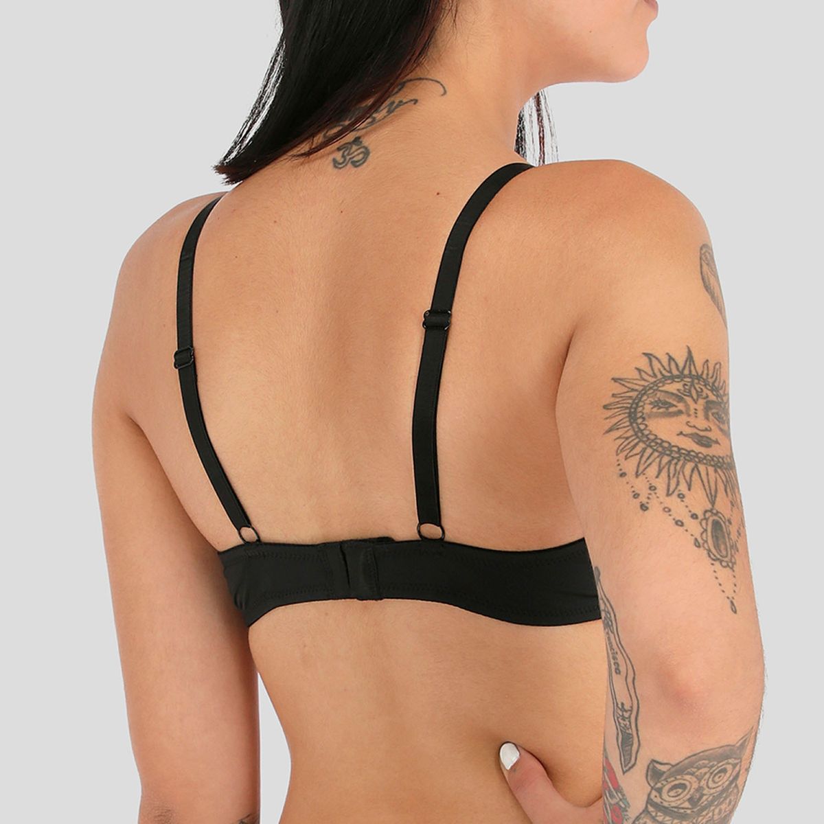 FLORES - Sostén Con Encaje Doble Push Up Mujer Flores