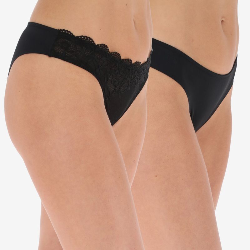 FLORES - Pack De 2 Calzones Bikini Mujer Flores
