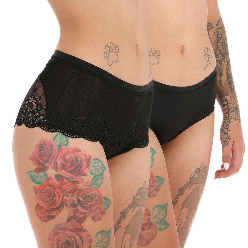 FLORES - Calzón Pack Pantaleta Mujer Flores