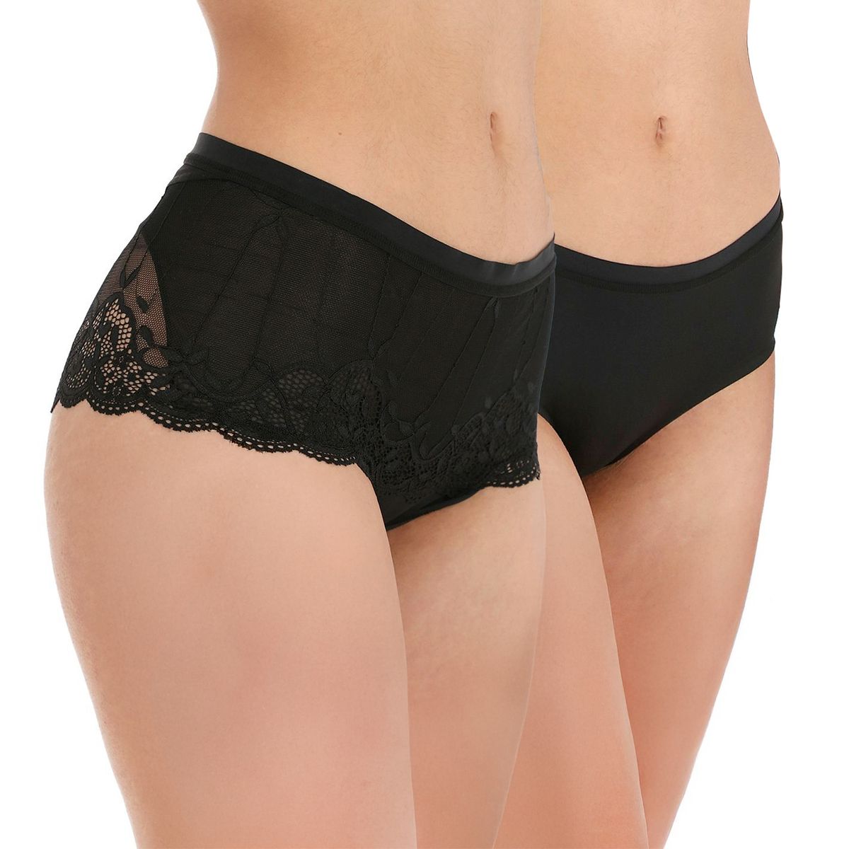 FLORES - Pack 2 Pantaleta Mujer Flores