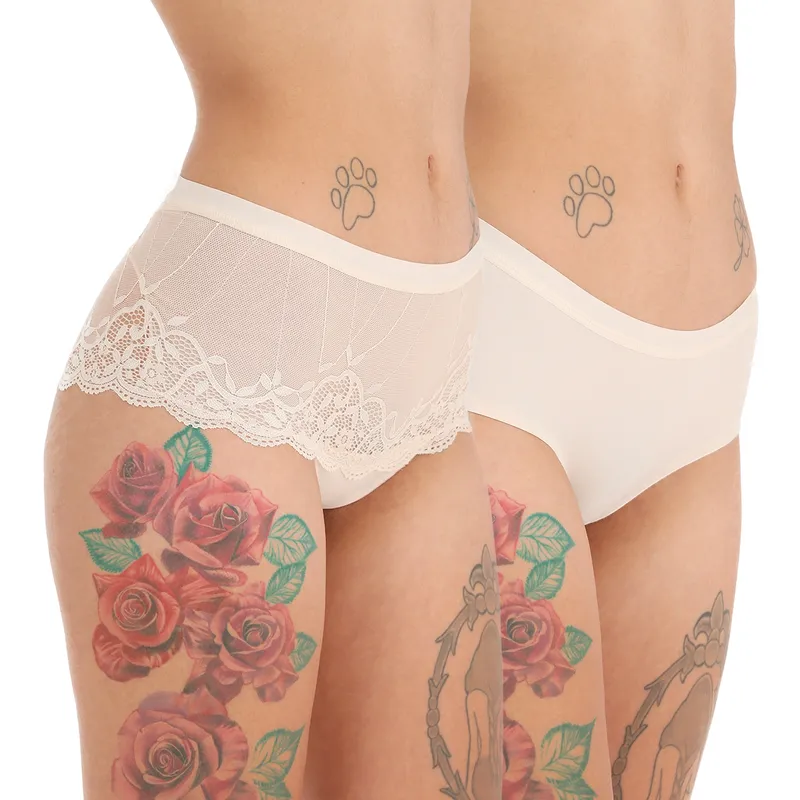 FLORES - Calzón Pack Pantaleta Mujer Flores