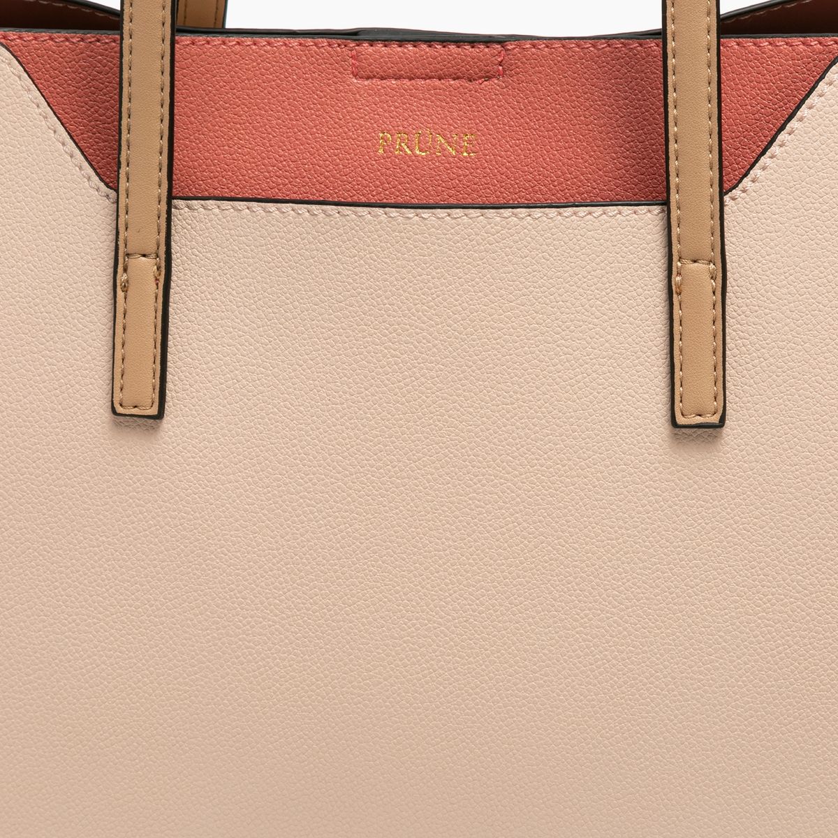 PRUNE - Carteras Efecto Cuero Taye Nude