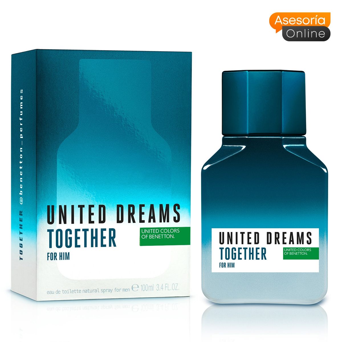 BENETTON - Perfume Hombre United Dreams Together Him Edt 100 Ml Benetton