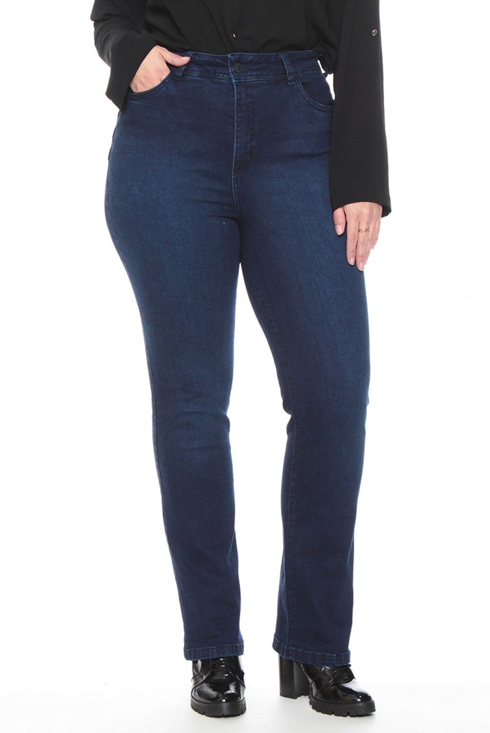 WADOS - Jeans Recto Tiro Alto Mujer Wados