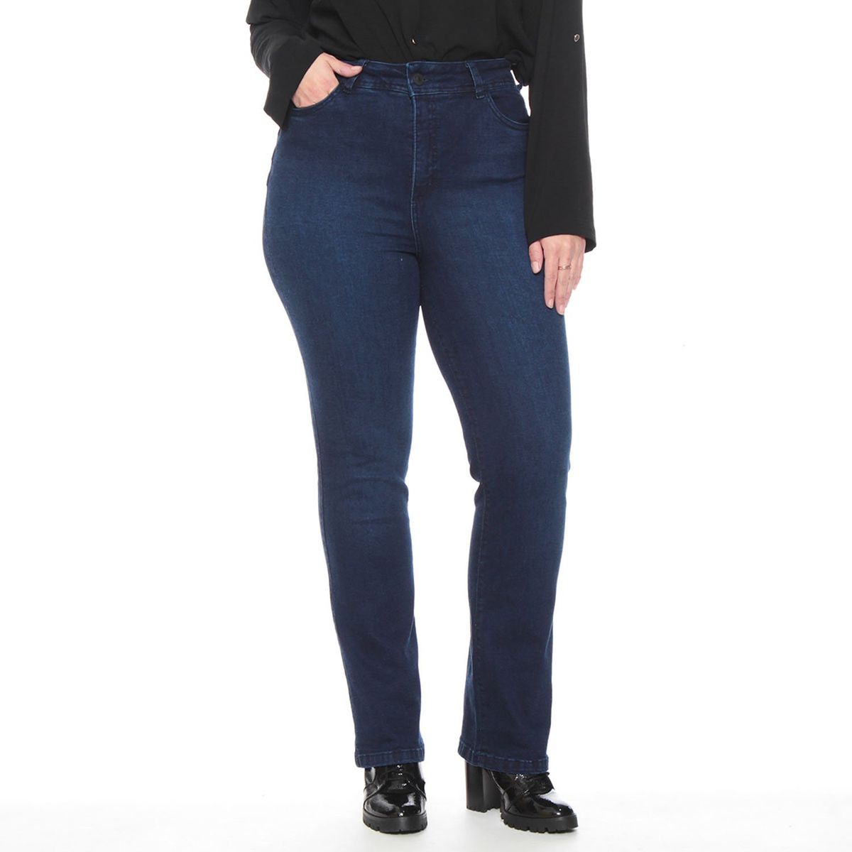 WADOS - Jeans Recto Tiro Alto Mujer Wados