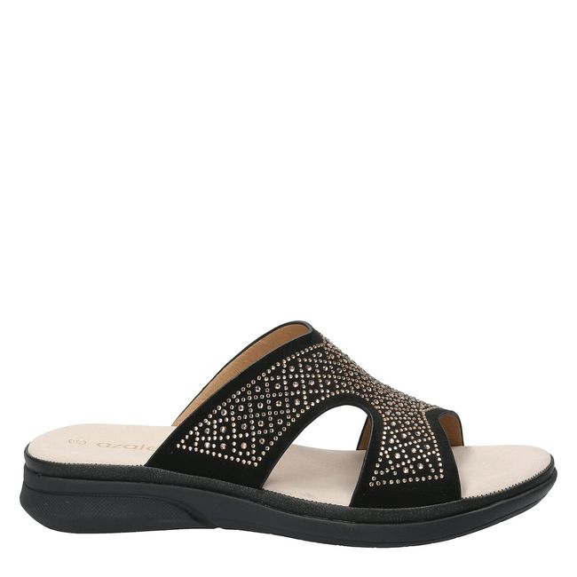 AZALEIA - Sandalia Mujer Negro Azaleia