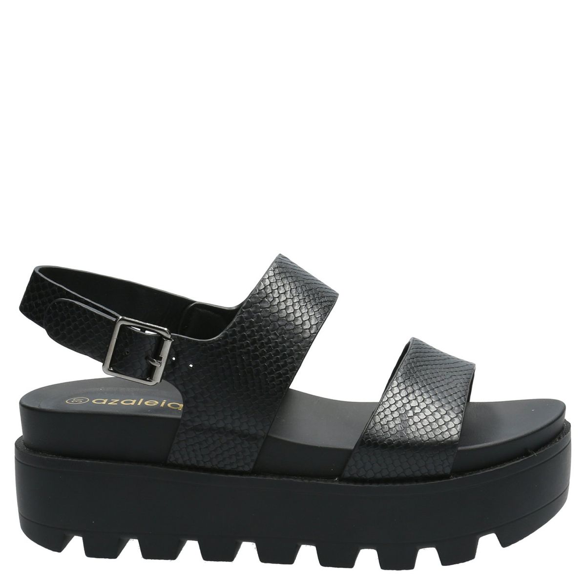 AZALEIA - Sandalia Mujer Negro Azaleia