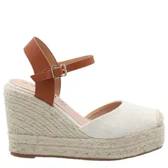 AZALEIA - Sandalia Mujer Beige