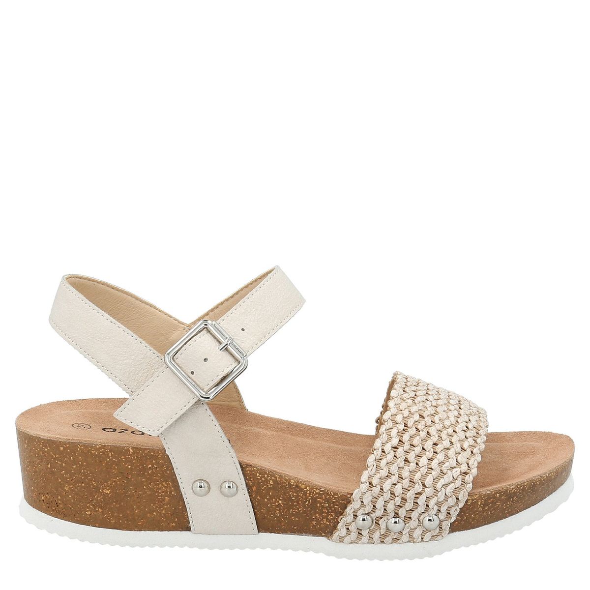 AZALEIA - Sandalia Mujer Beige Azaleia