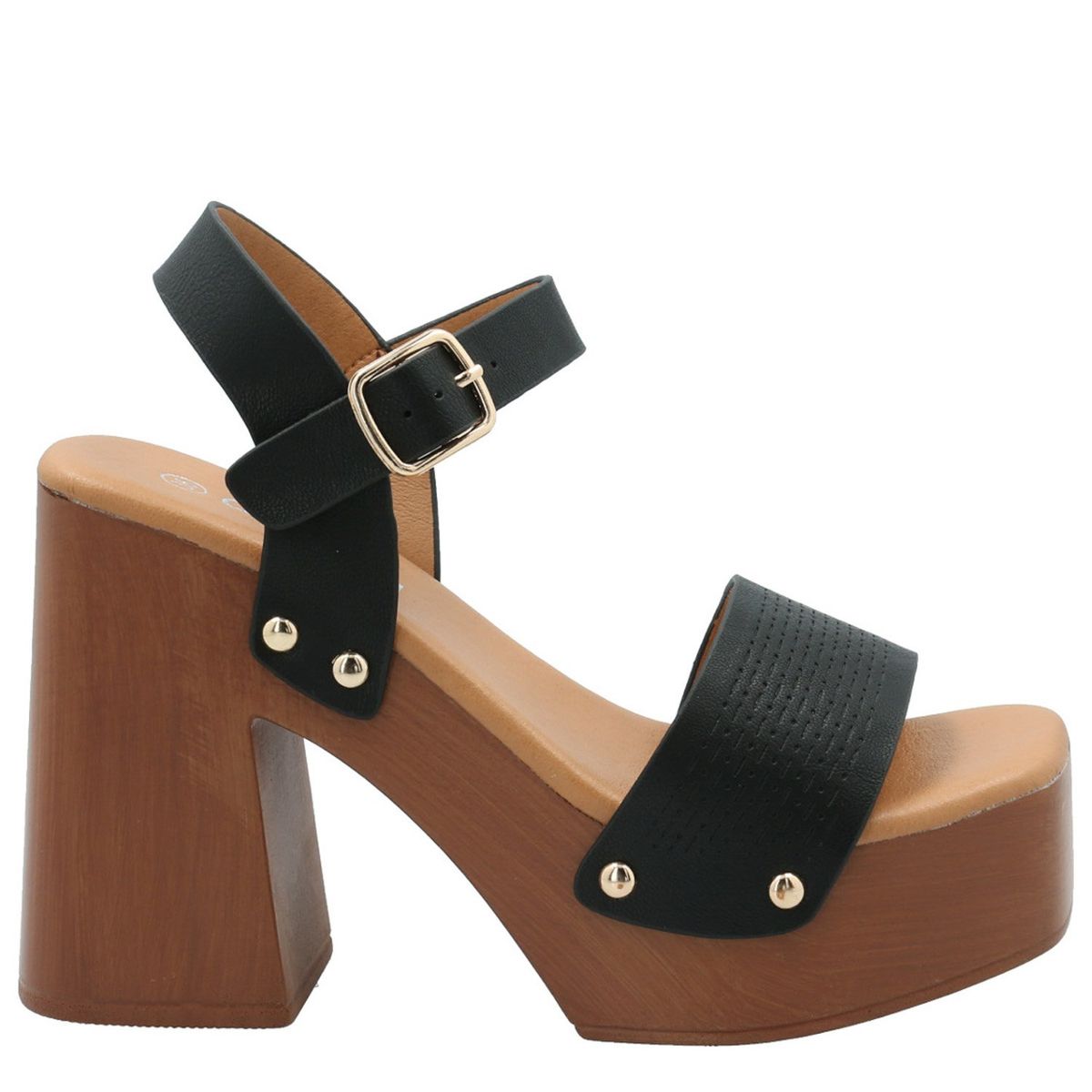 AZALEIA - Sandalia Mujer Negro Azaleia