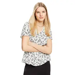 ESPRIT - Blusa Manga Corta Mujer