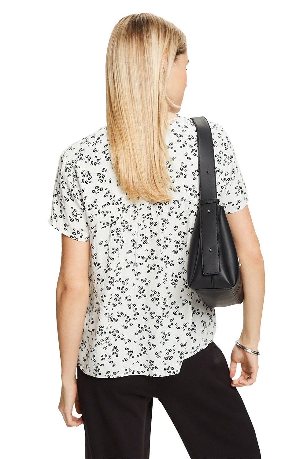 ESPRIT - Blusa Manga Corta Mujer Esprit