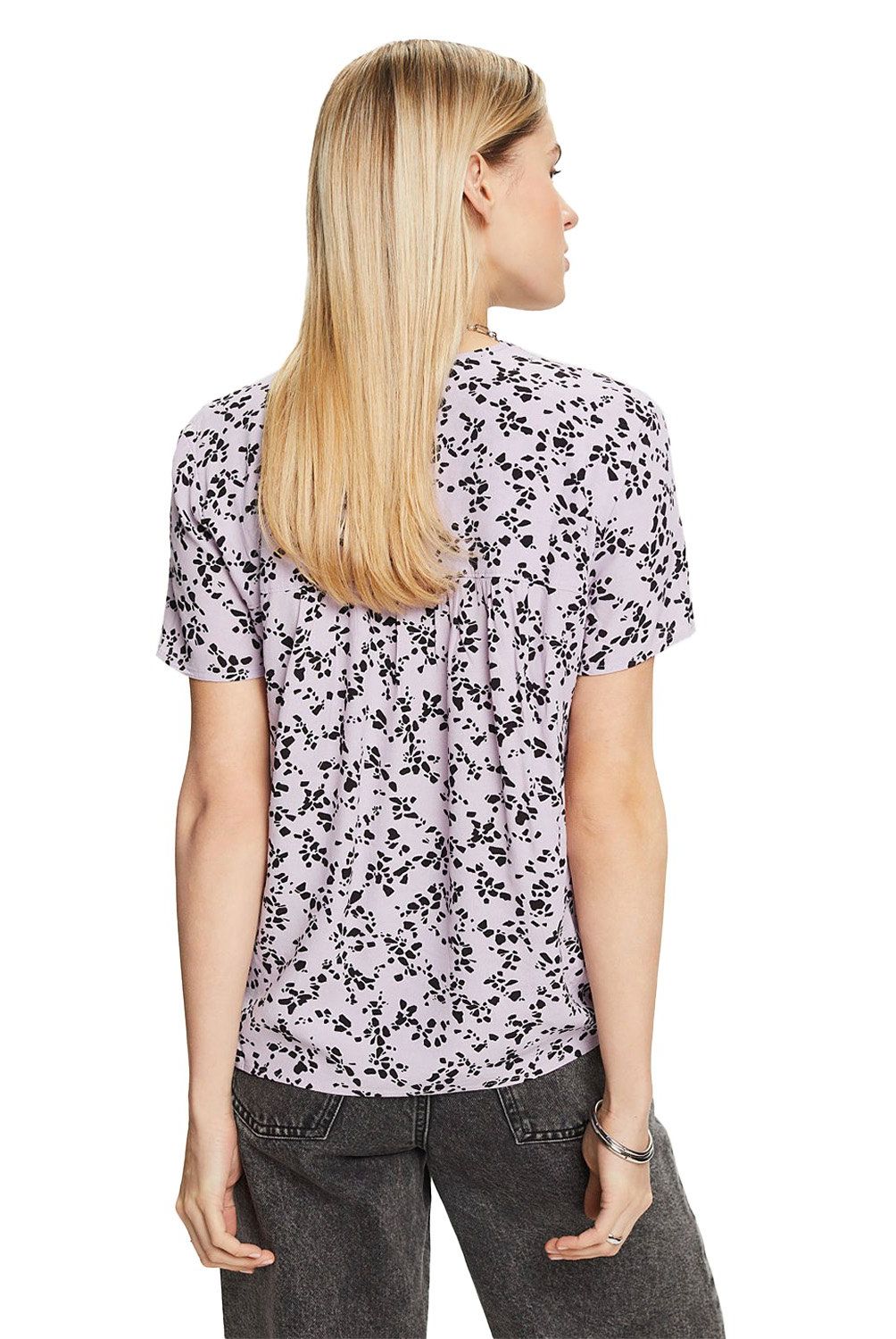 ESPRIT - Blusa Manga Corta Mujer Esprit