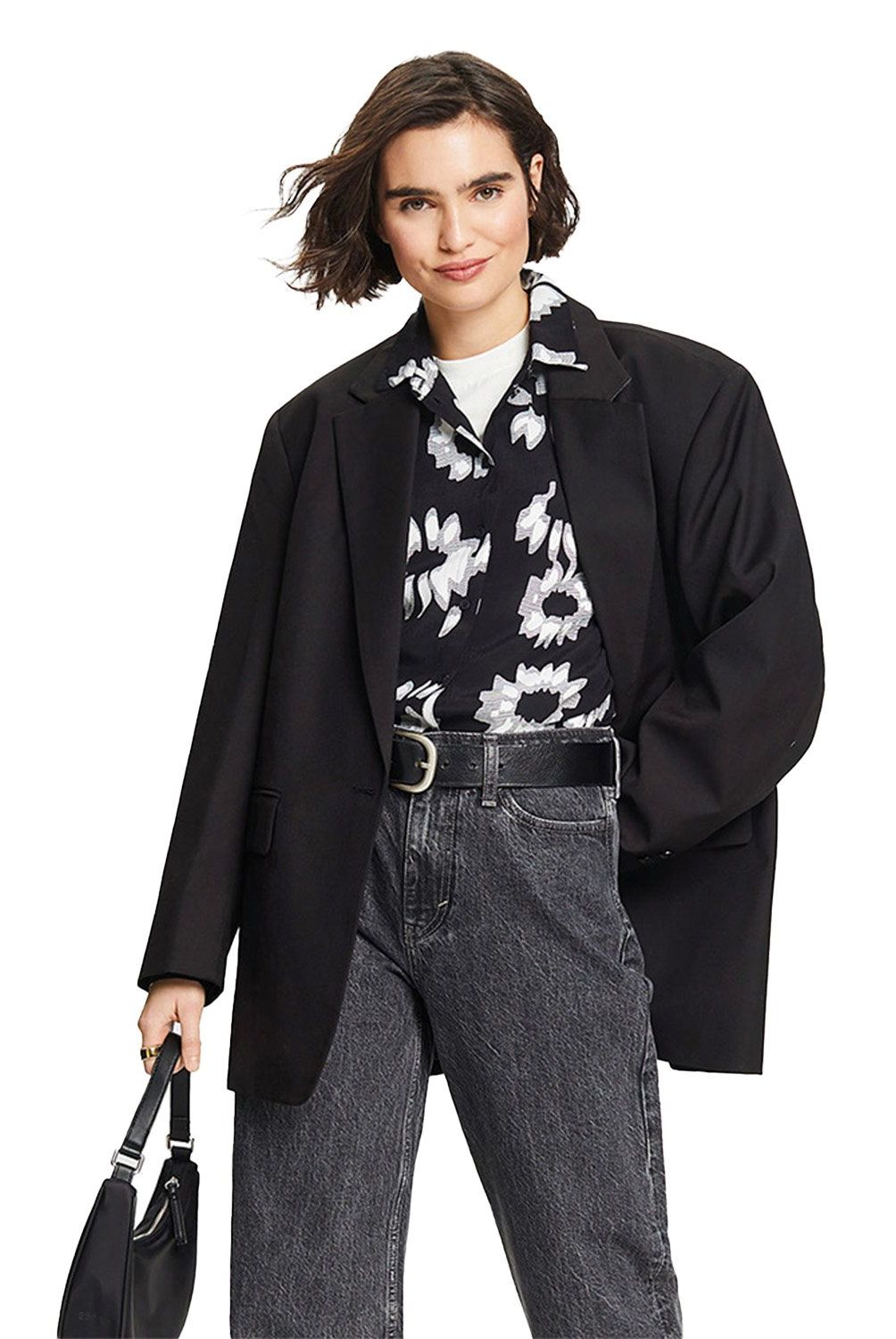 ESPRIT - Blusa Manga Larga Mujer Esprit