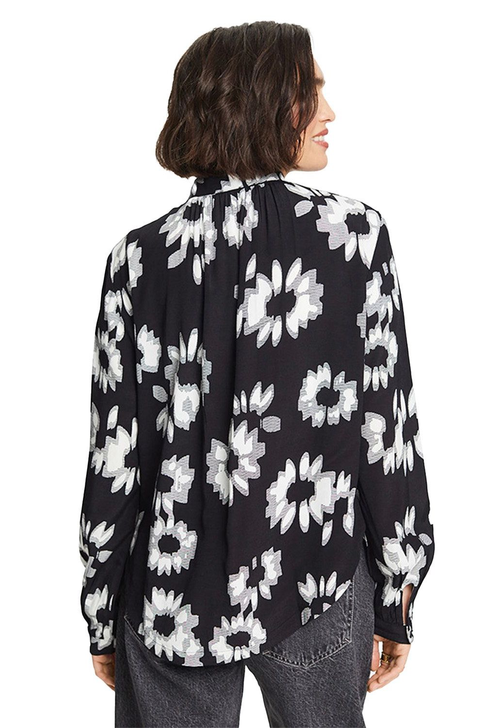 ESPRIT - Blusa Manga Larga Mujer Esprit