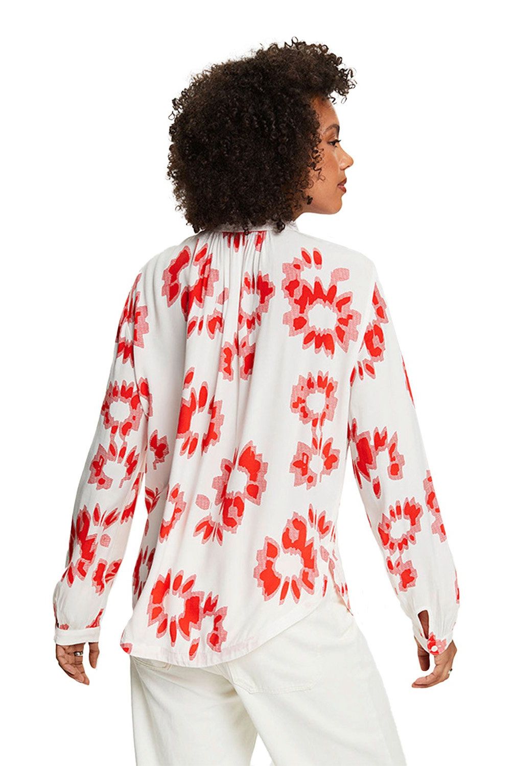 ESPRIT - Blusa Manga Larga Mujer Esprit