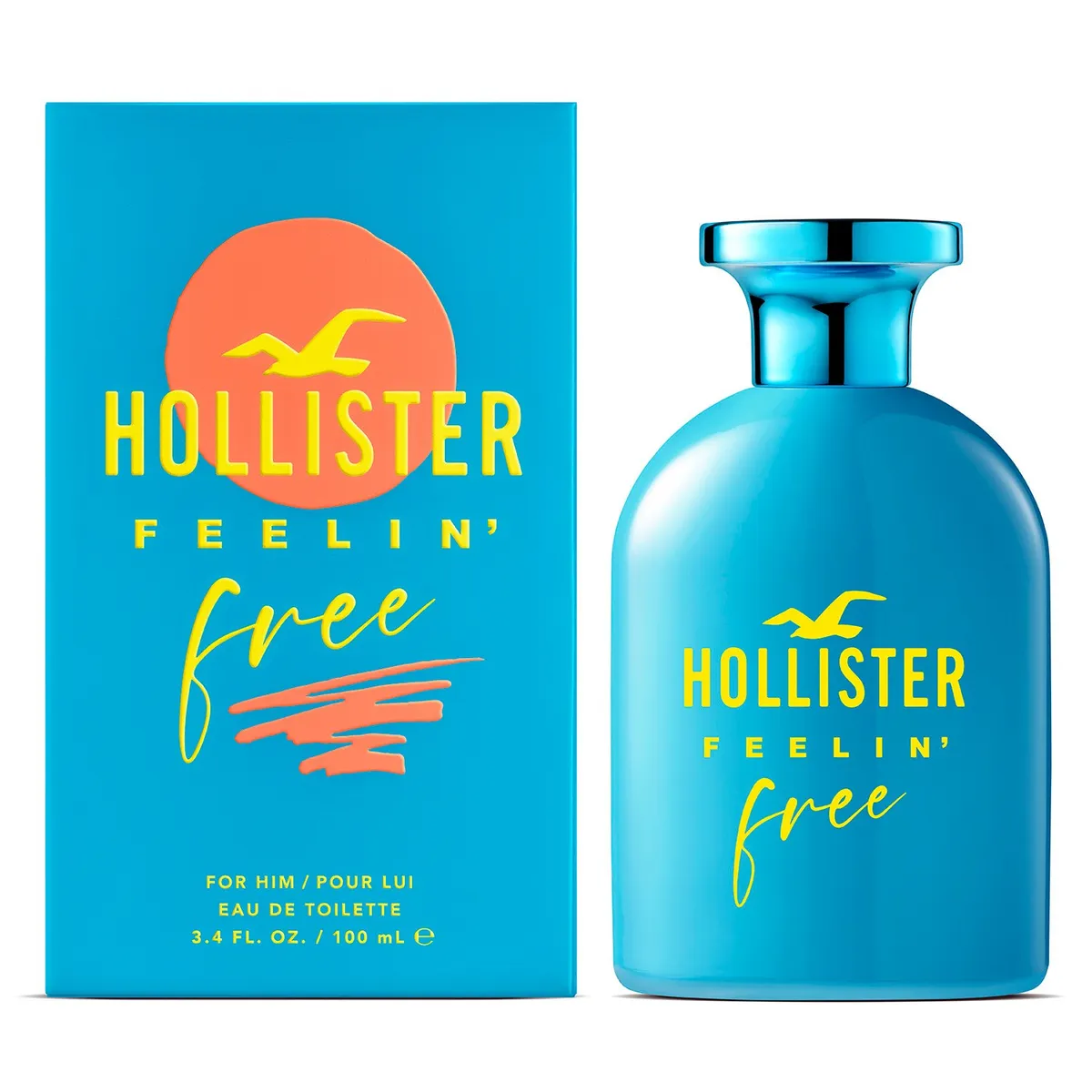 HOLLISTER - Perfume Hombre Feelin Free Edt Him 100Ml Hollister