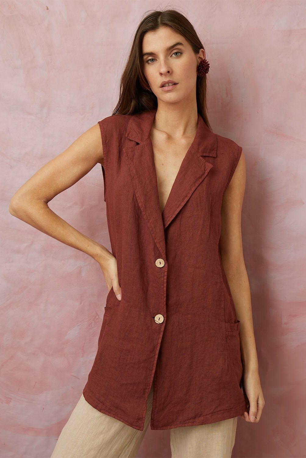 BASEMENT - Blazer Lino Italia Mujer Basement