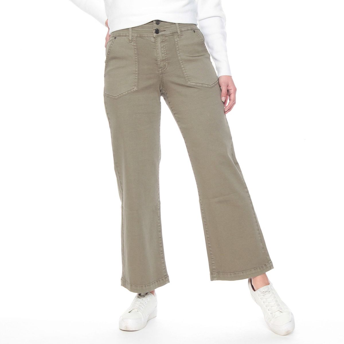 WADOS - Pantalón Cargo Tiro Alto Mujer Wados