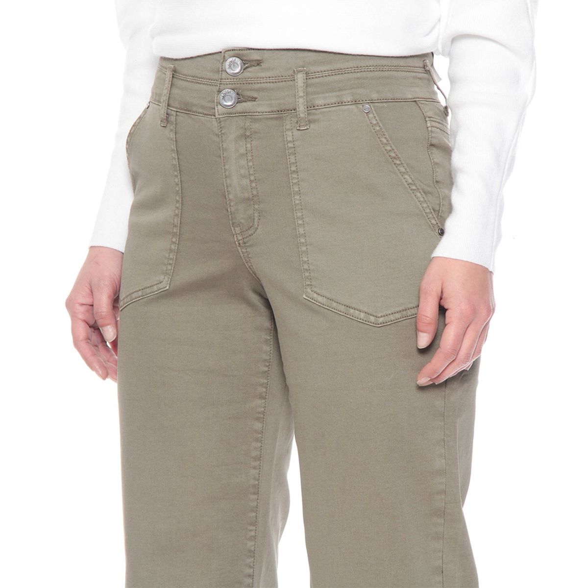 WADOS - Pantalón Cargo Tiro Alto Mujer Wados
