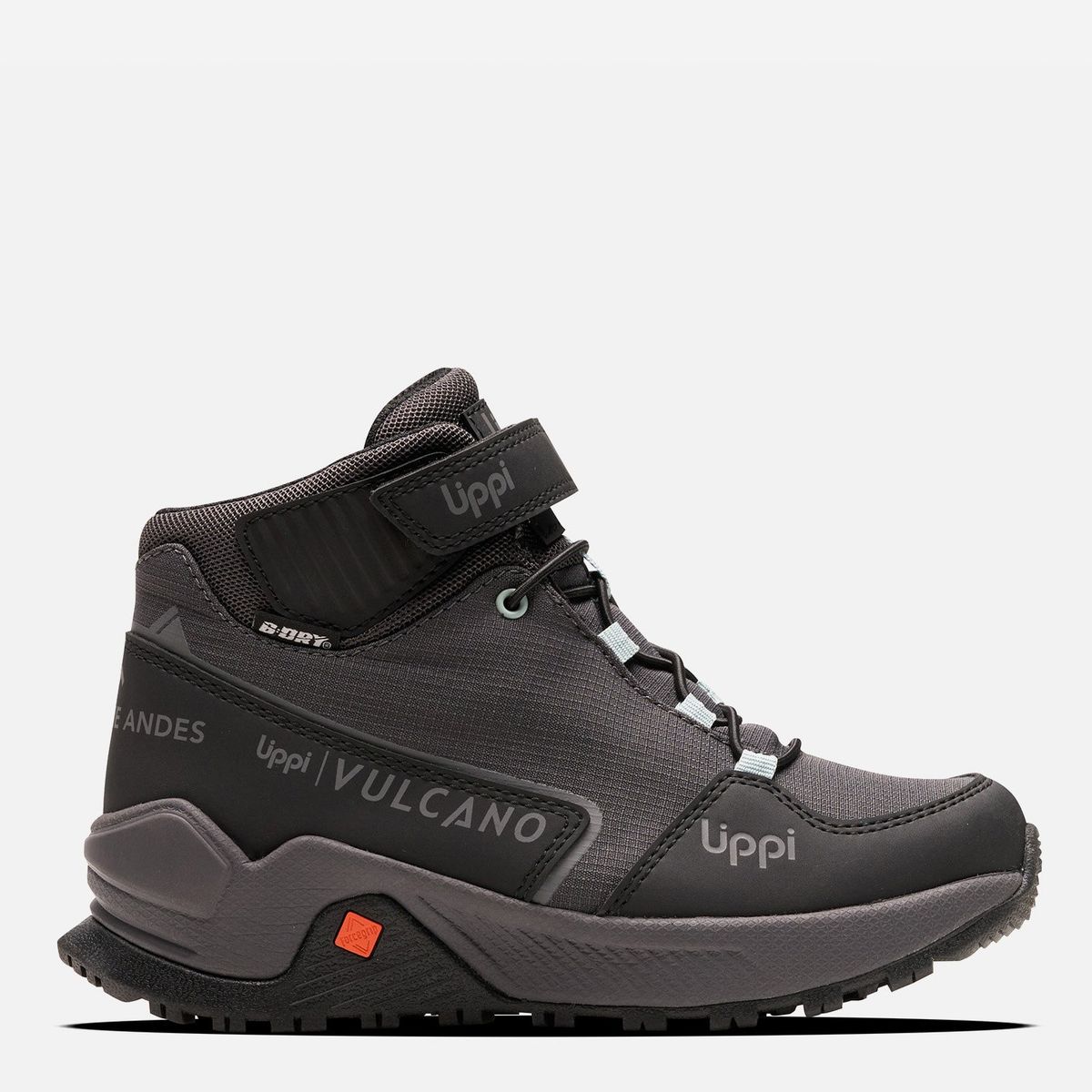 LIPPI - Motion Mid Kids Zapatilla Outdoor Niña Negro (26 a 33) Lippi