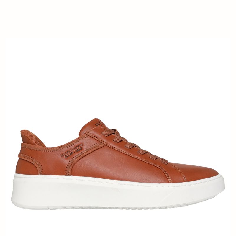 SKECHERS - Zapatilla Urbana Hombre Café Skechers