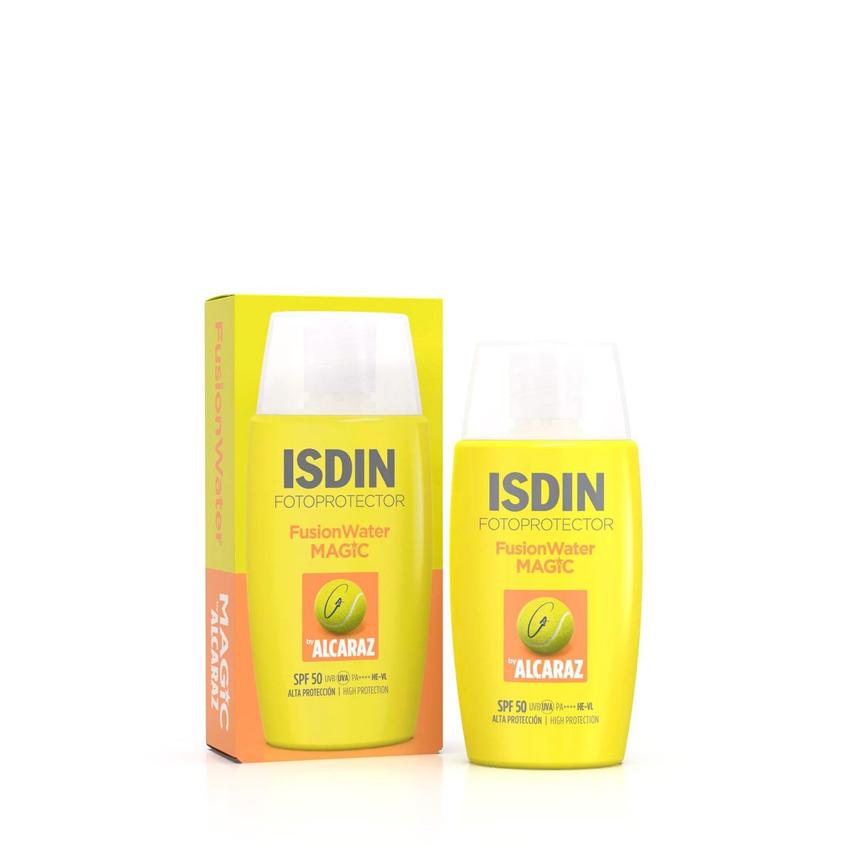 ISDIN - Fotoprotector Facial Fusion Water Magic Alcaraz Spf 50 Ml Isdin