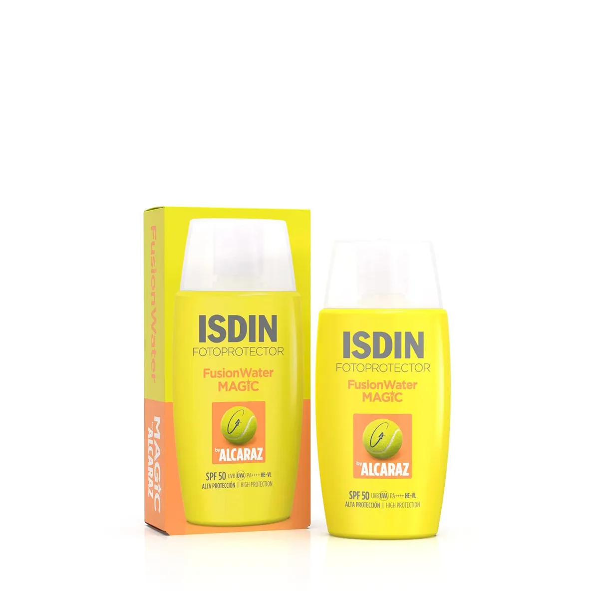 ISDIN - Fotoprotector Facial Fusion Water Magic Alcaraz Spf 50 Ml Isdin
