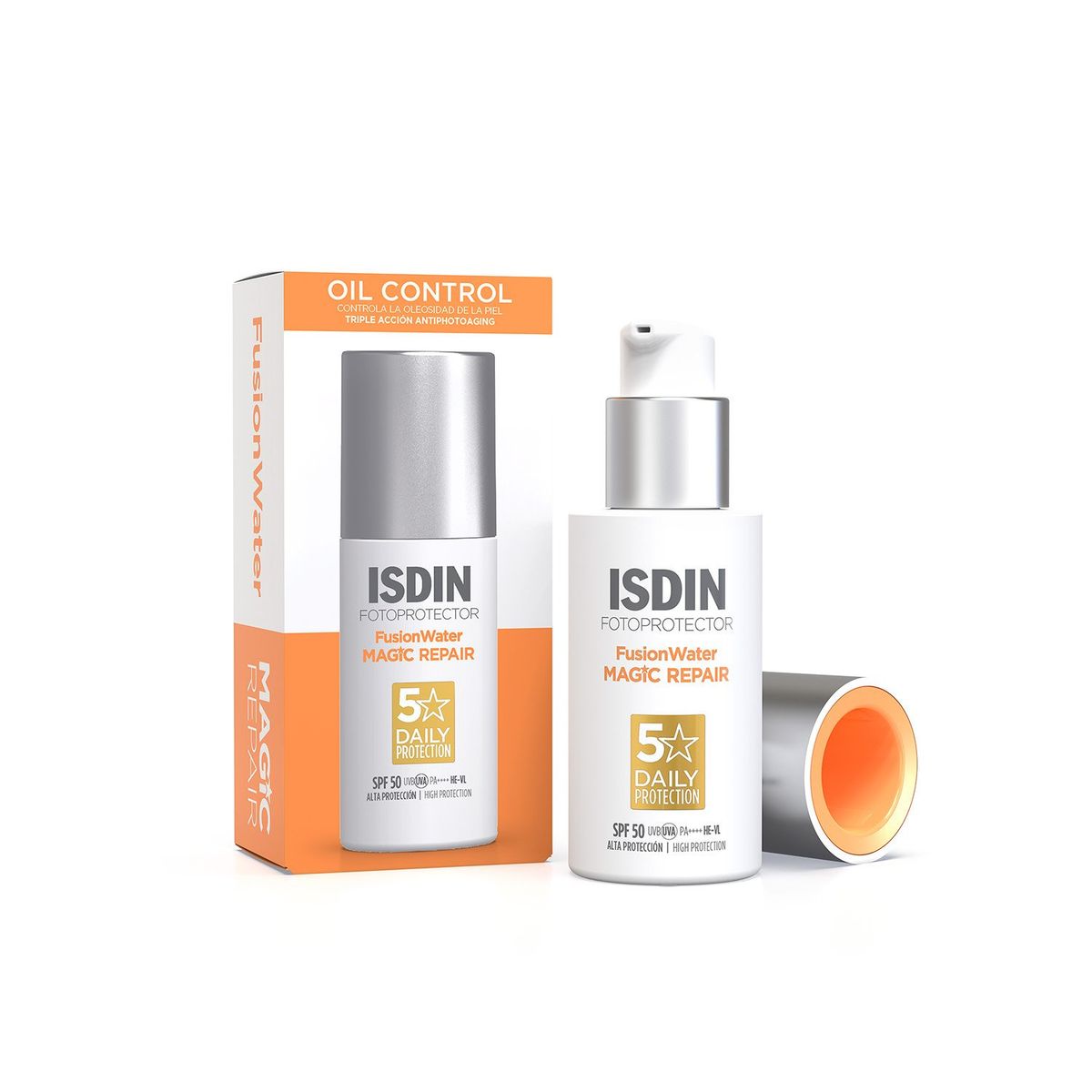 ISDIN - Fotoprotector Fusion Water Magic Repair Spf 50 50Ml Isdin