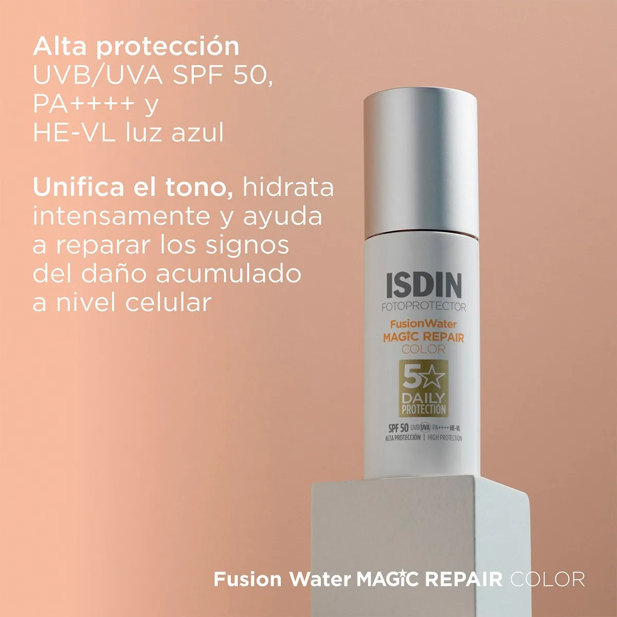 ISDIN - Isdin Fotoprotector Fusion Water Magic Repair Color Spf 50 50Ml