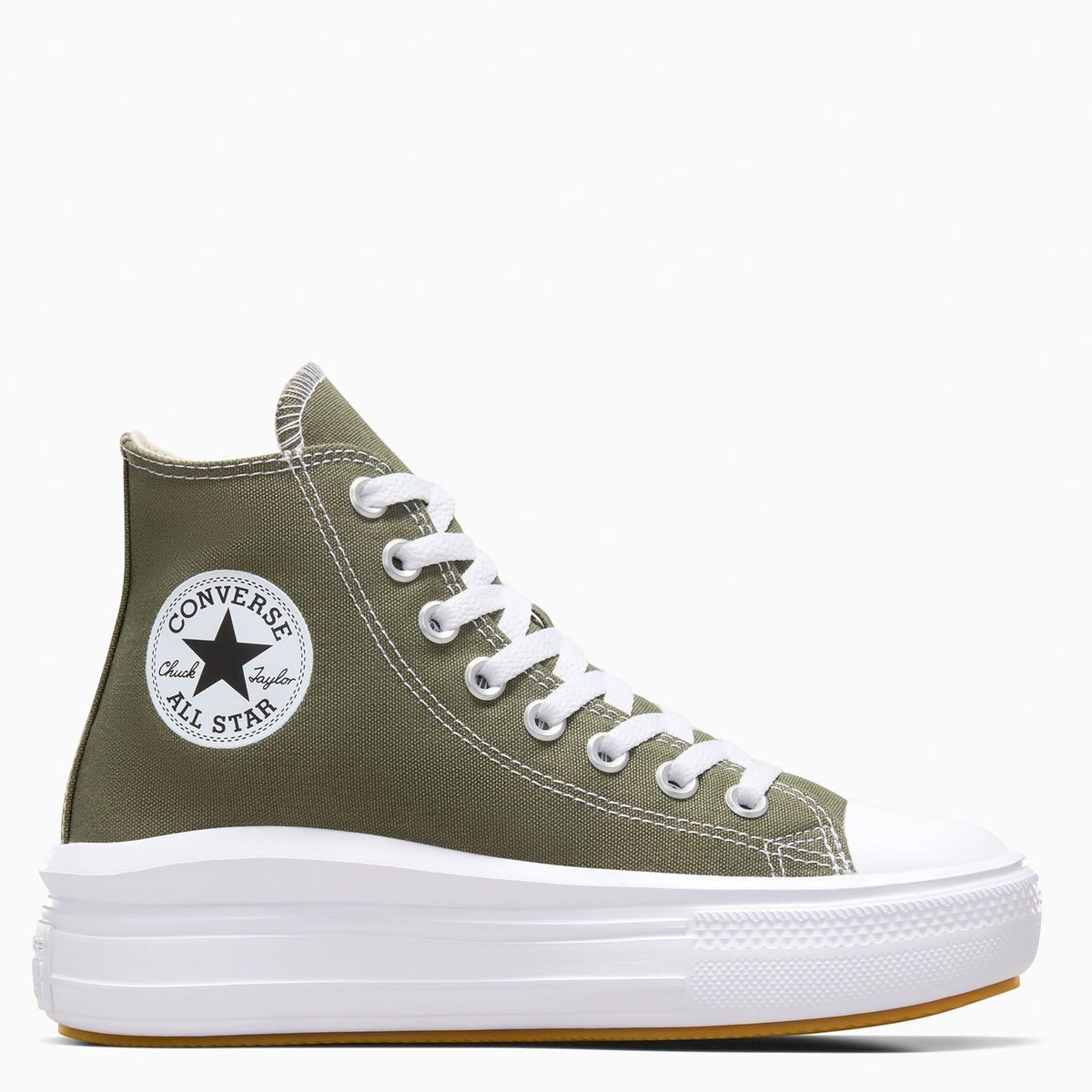 CONVERSE - Chuck Taylor All Star Move Zapatilla Urbana Mujer Verde Converse
