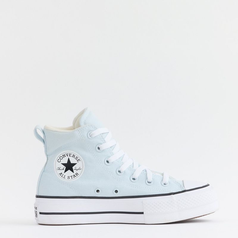 CONVERSE - Ctas Street Elevation Nu Zapatilla Urbana Mujer Azul Converse