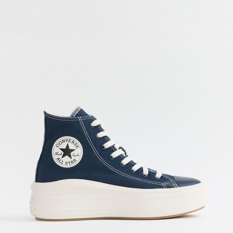 CONVERSE - Chuck Taylor All Star Move Zapatilla Urbana Mujer Azul Converse