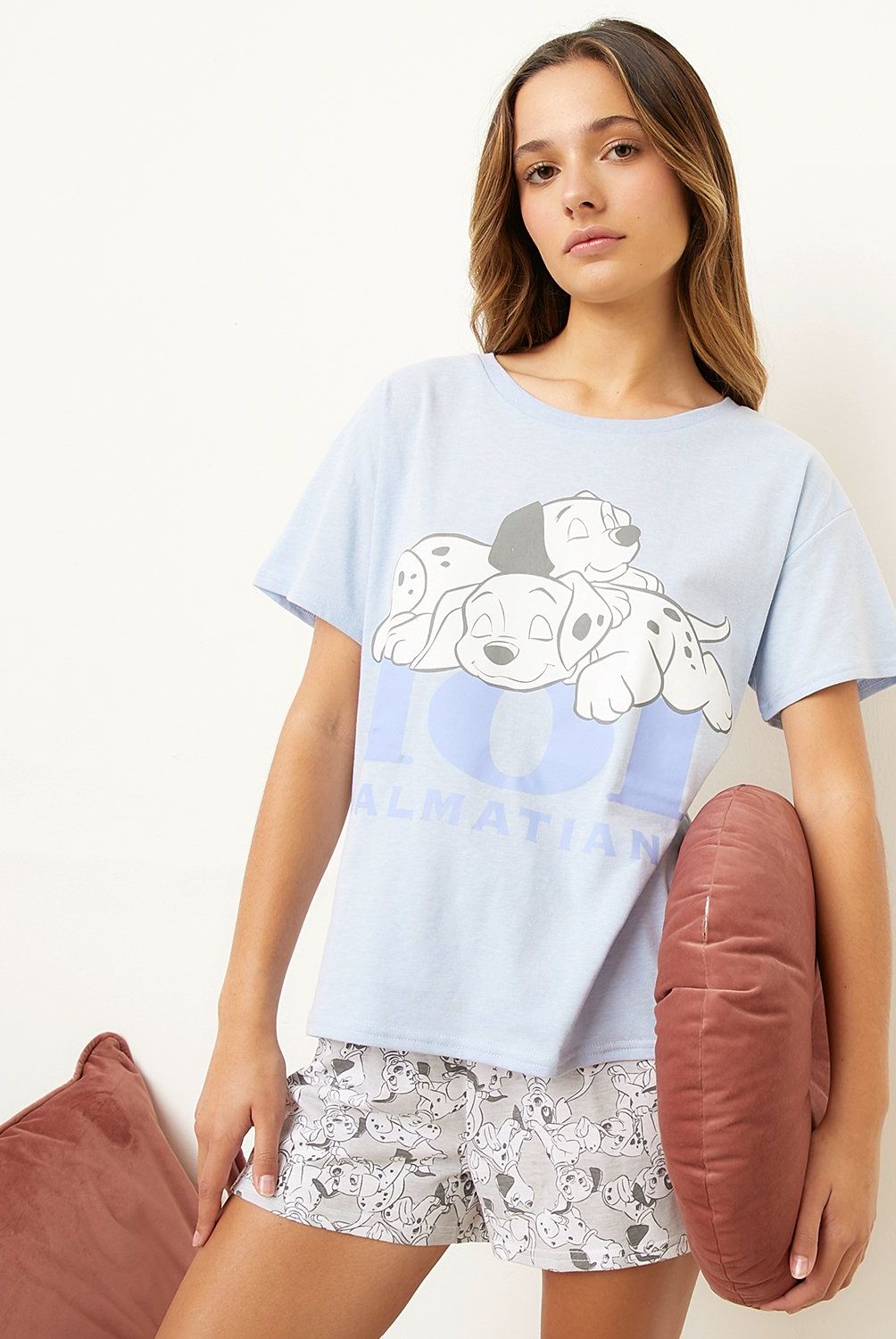 DISNEY - Pijama Durmiendo 101 Dalmatas Mujer Disney