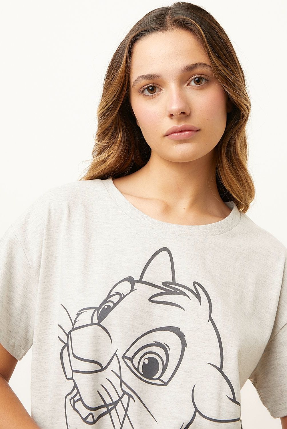 DISNEY - Pijama Simba Lineal El Rey León Mujer Disney