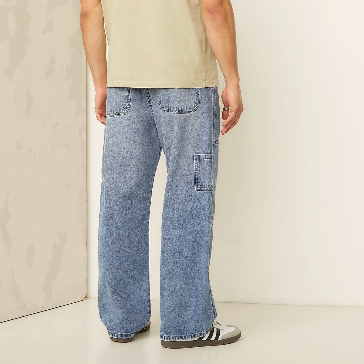 AMERICANINO - Jeans Baggy Americanino 100% Algodón Fit Baggy Hombre