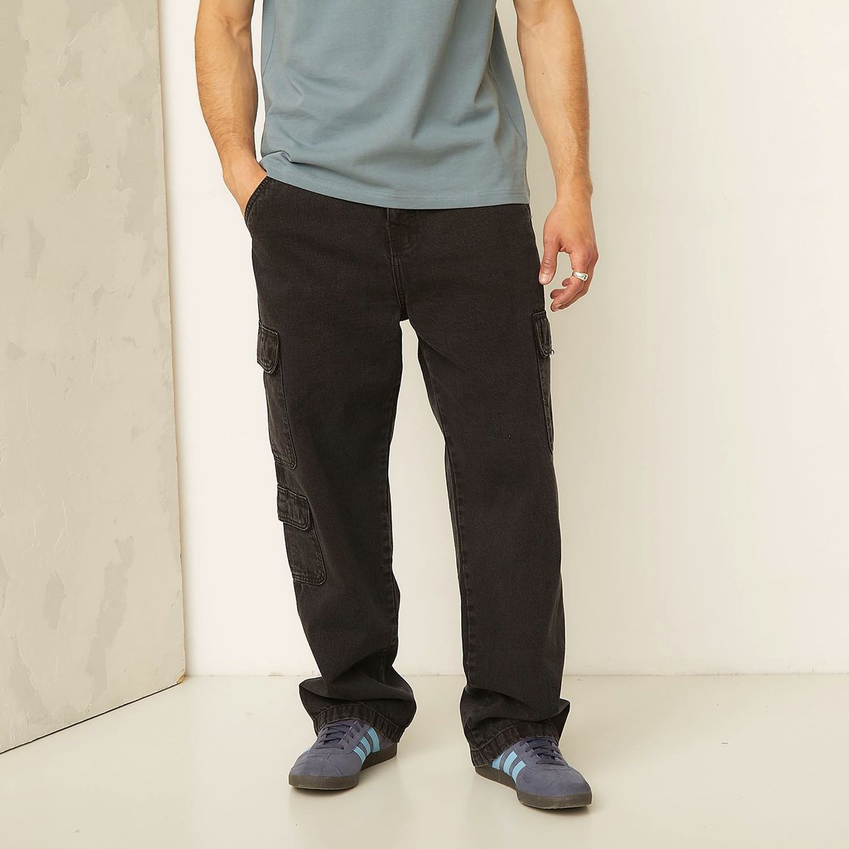 AMERICANINO - Jeans Cargo Baggy Hombre Americanino